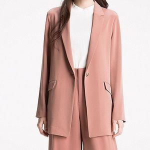 Uniqlo Drape Long Blazer